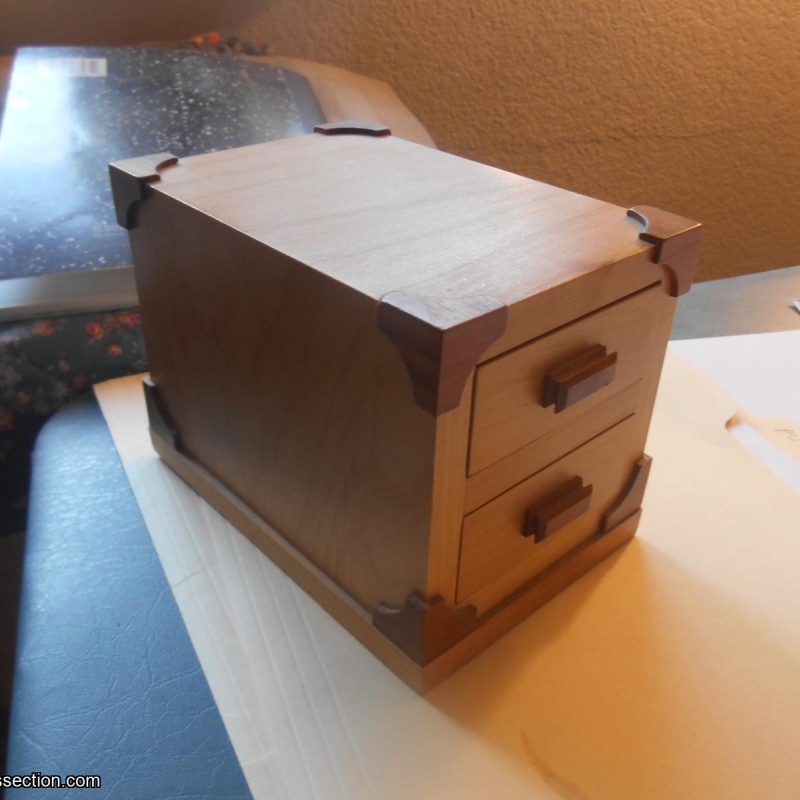 Double Drawer Box, Akio Kamei