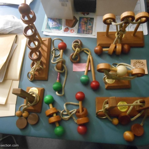 Stumps Lumberjack Puzzles (8), A, E, F, J, K, M, N, P