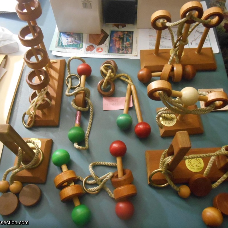 Stumps Lumberjack Puzzles (8), A, E, F, J, K, M, N, P