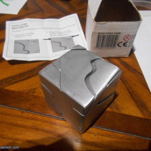 Curly Cube (metal) - Vladimir Krasnoukhov - Bits and Pieces #40125