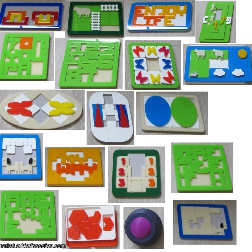 Lot of 19 puzzles by Diniar Namdarian