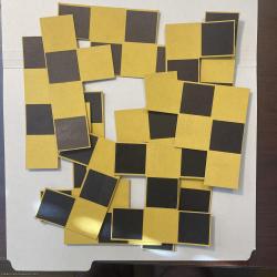 The Draughtboard Puzzle, 12-Piece Checkerboard Puzzle from 1940&#039;s-50&#039;s