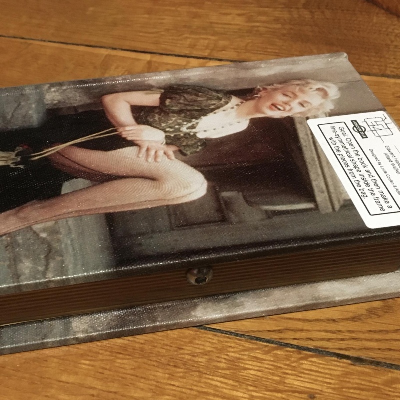 Baffling bolted book