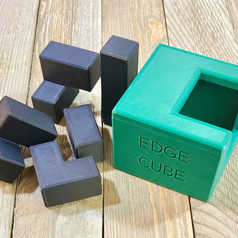 Diagonal Edge Corner Angle Cubes by Andrew Crowell