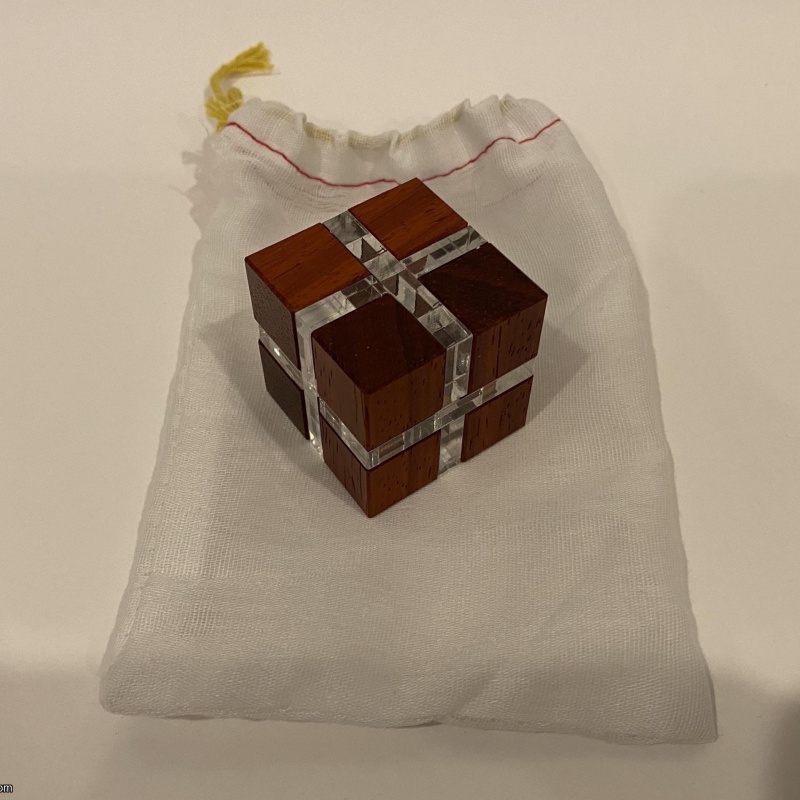 Band Cube by William Hu Made by Eric Fuller