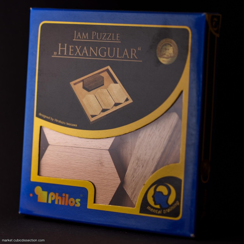 Hexangular Jam Puzzle by Hirokazu Iwasawa (Iwahiro)