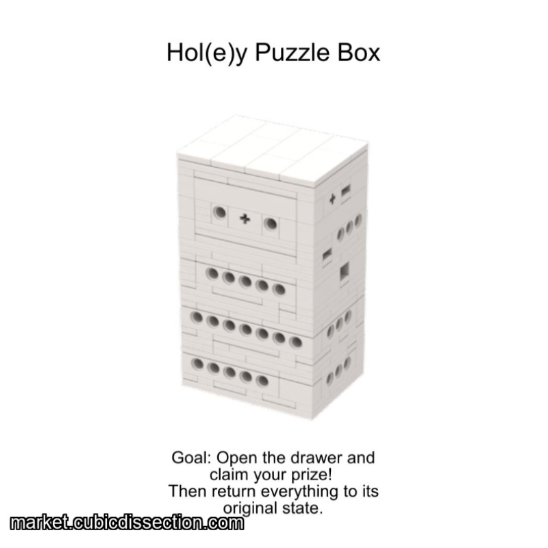 Hol(e)y Puzzle Box - BUILD INSTRUCTIONS ONLY!