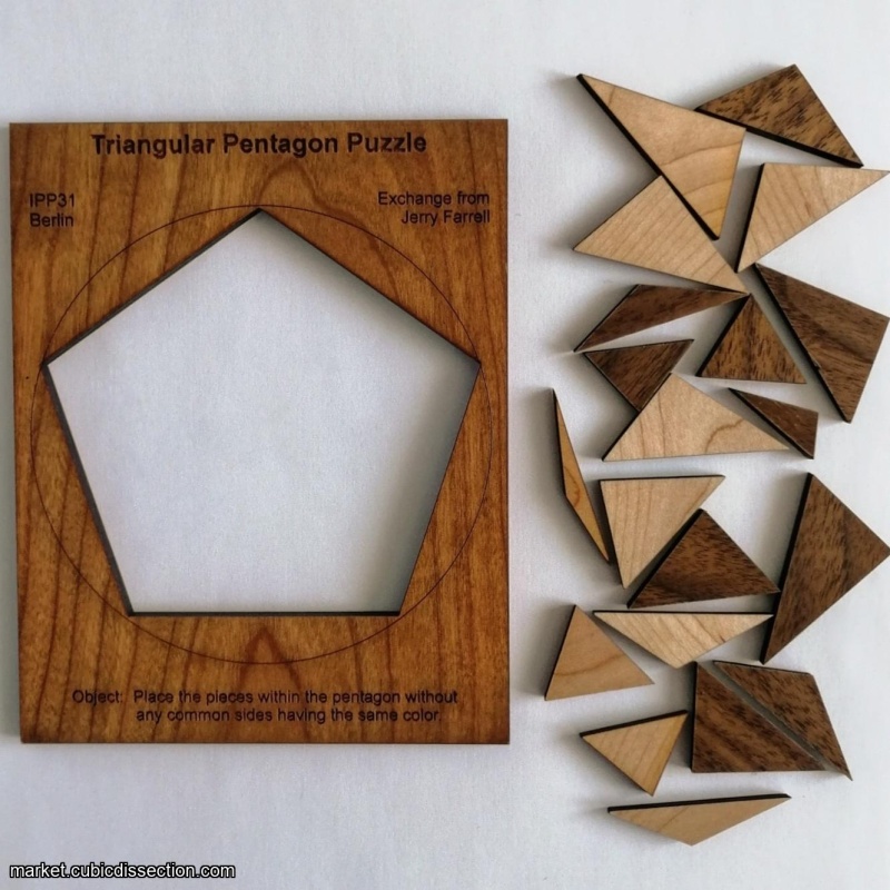 Triangular Pentagon Puzzle IPP31 Berlin 2011