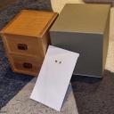 Two Steps of Drawers Puzzle Box by Hideto Satou