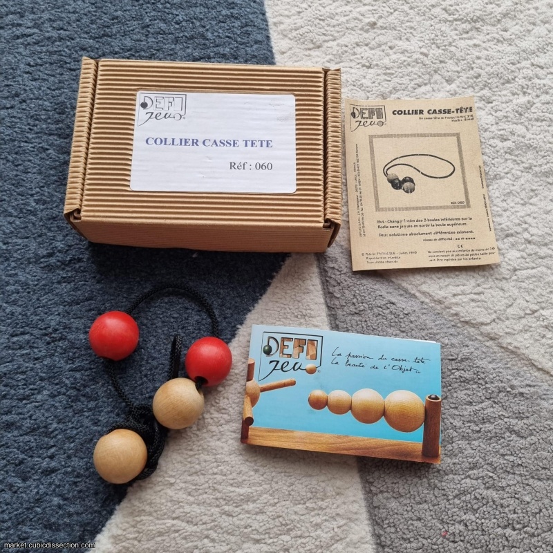 Collier Casse tete by Patrick Farvaque