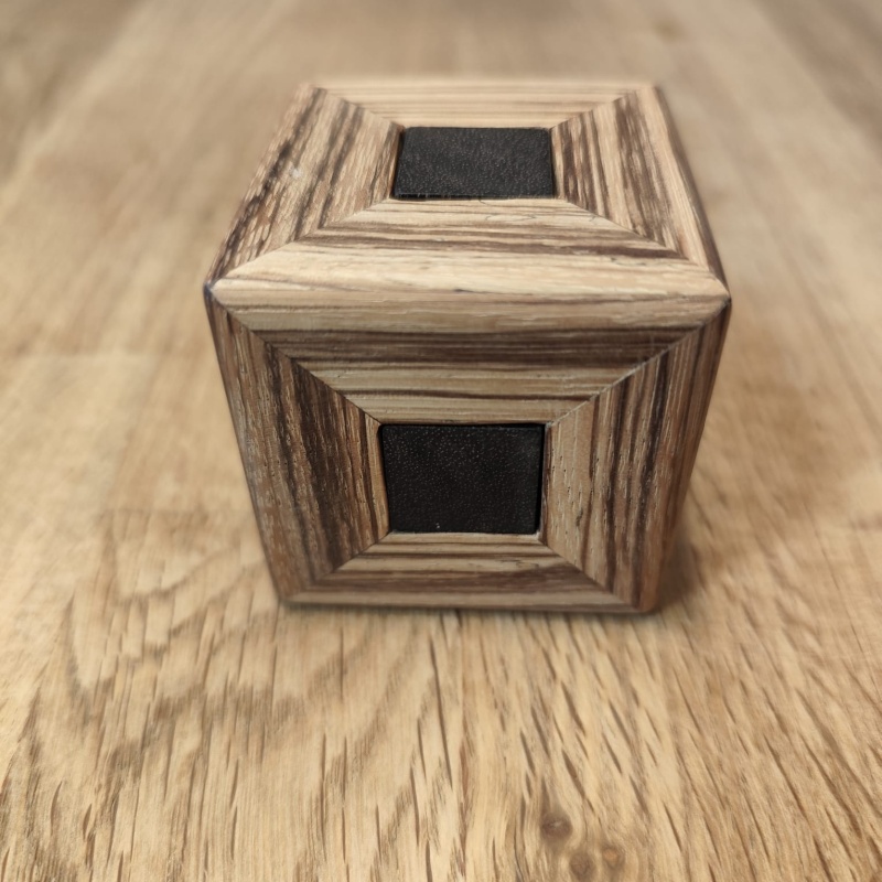 Sonneveld's Cubed Burr - Dic Sonneveld made by Brian Menold