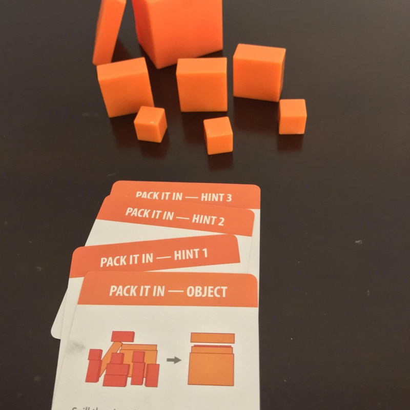 Pack it in, Fifth chair, Missing T, Double square