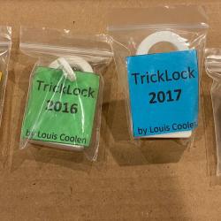 4 Trick Locks by Louis Coolen - Set - 2015, 2016, 2017, 2018