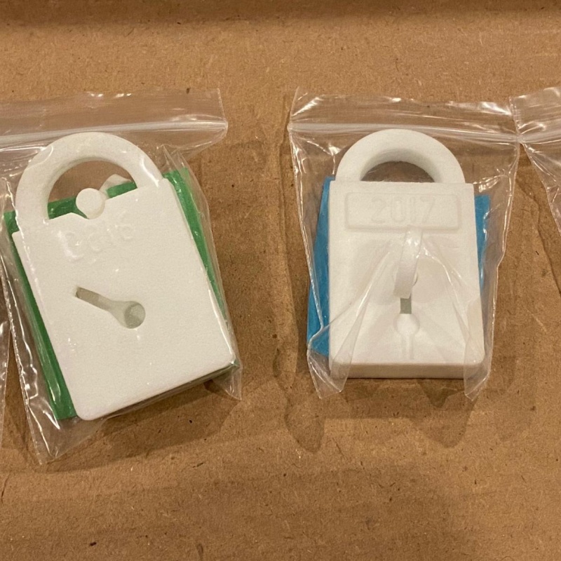 4 Trick Locks by Louis Coolen - Set - 2015, 2016, 2017, 2018