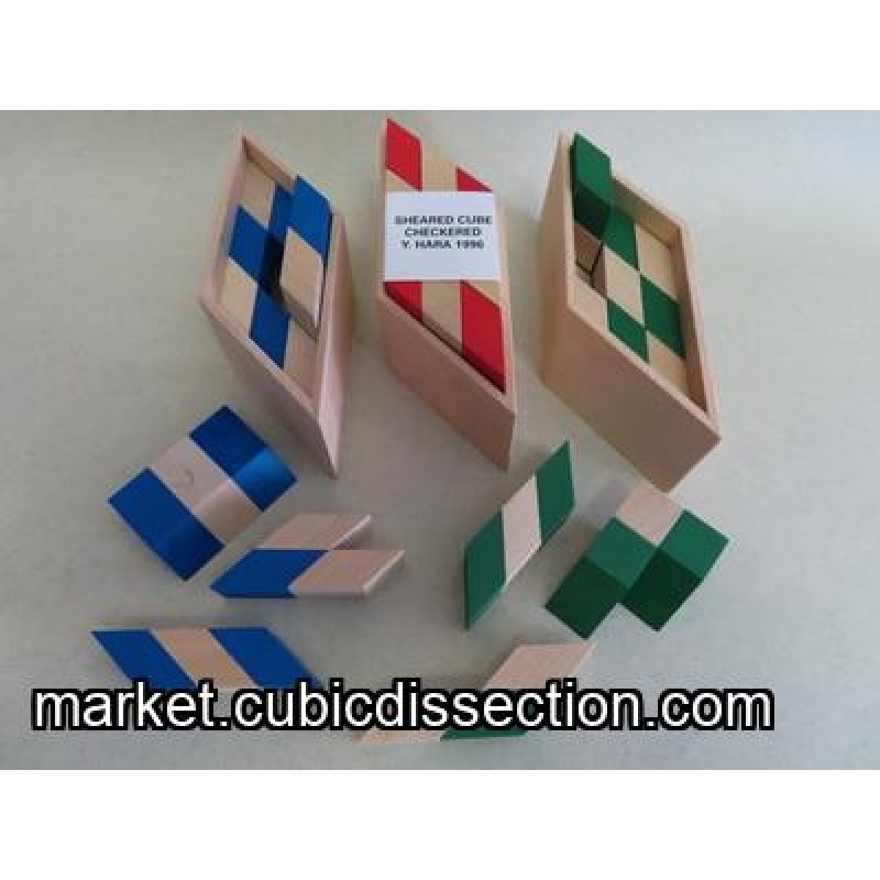 Sheared cube (3x)