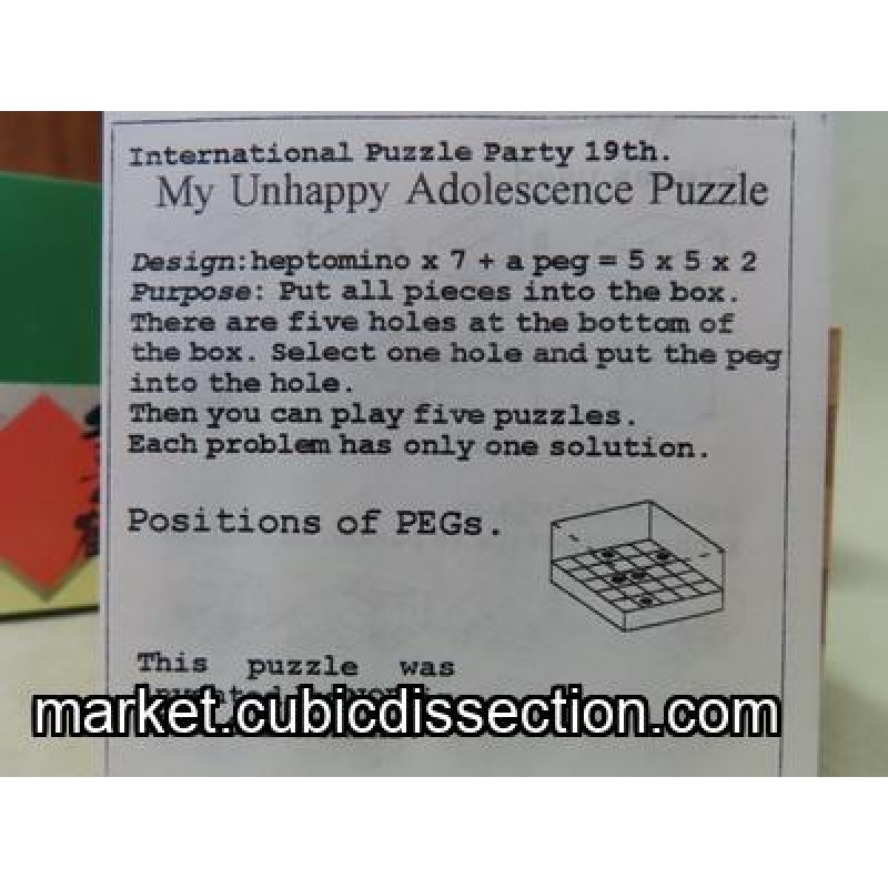 Unhappy Adolescence puzzle