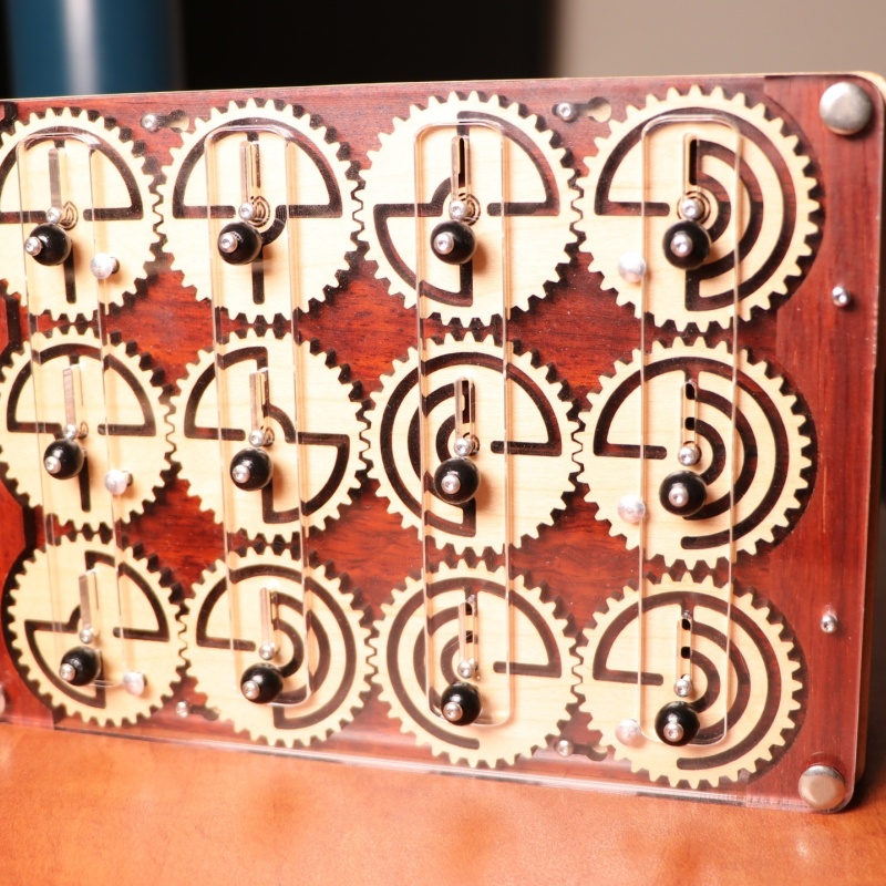 Gear Puzzle Box