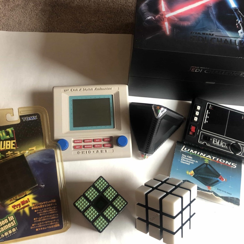 Electronic Puzzle & Game Lot x7