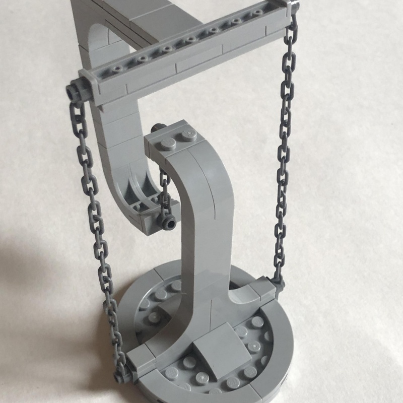 LEGO Set Tensegrity Sculpture FULLY ASSEMBLED Interesting Sculpture Impossible Object