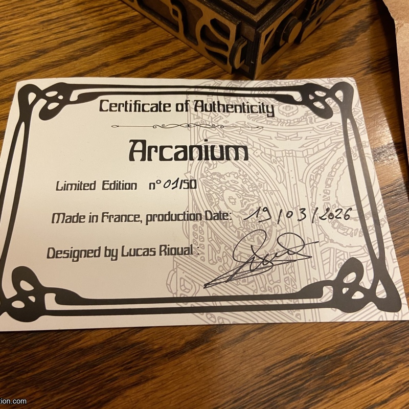 Arcanium, Copy #01