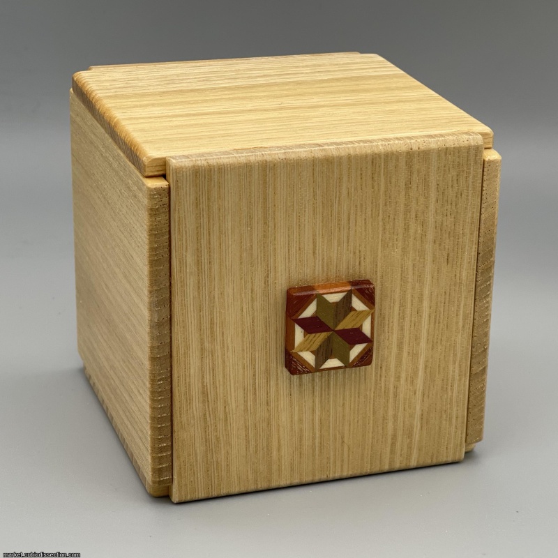 Link Type Box (Silver with Dummy) by Hirsohi Iwahara (RF-51)