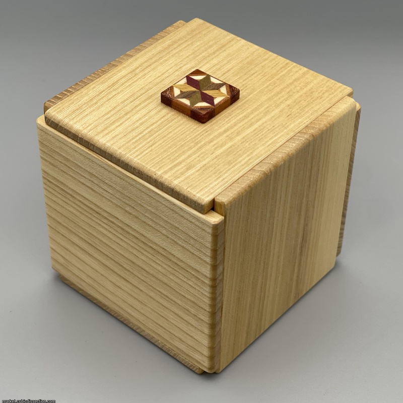 Link Type Box (Silver with Dummy) by Hirsohi Iwahara (RF-51)