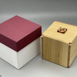 Link Type Box (Silver with Dummy) by Hirsohi Iwahara (RF-51)