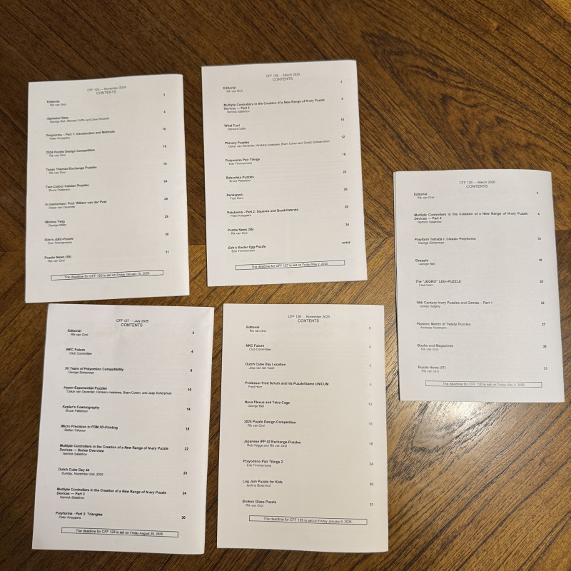CFF Cubism for Fun - Zine Lot x5