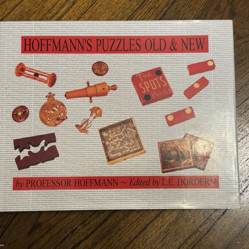 PUZZLES OLD and NEW by Professor Hoffmann - Centenary Edition - Super Rare!
