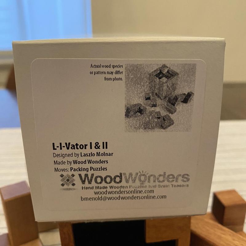 L-I-Vator 1 & 2 by Wood Wonders
