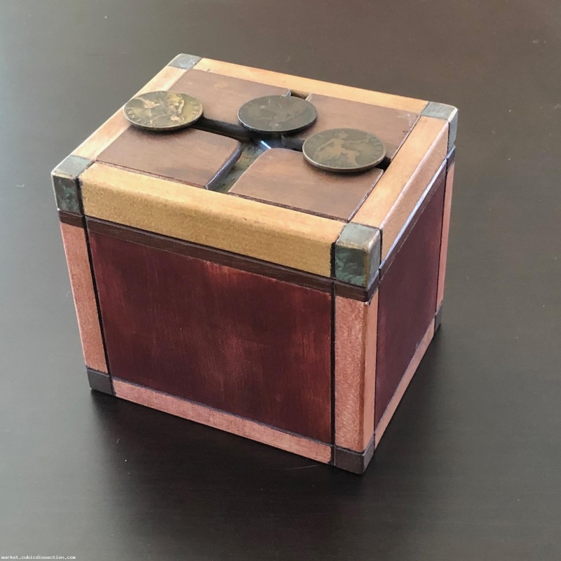Three Penny Puzzle Box