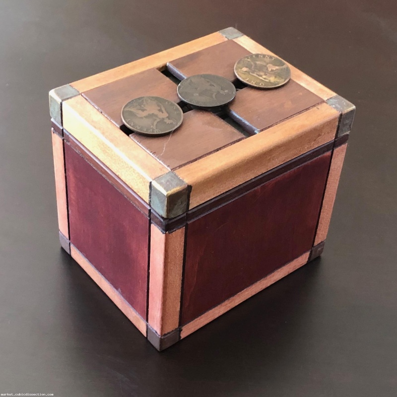 Three Penny Puzzle Box