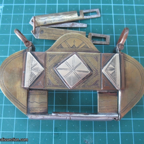 An old traditional Tuareg decorative lock