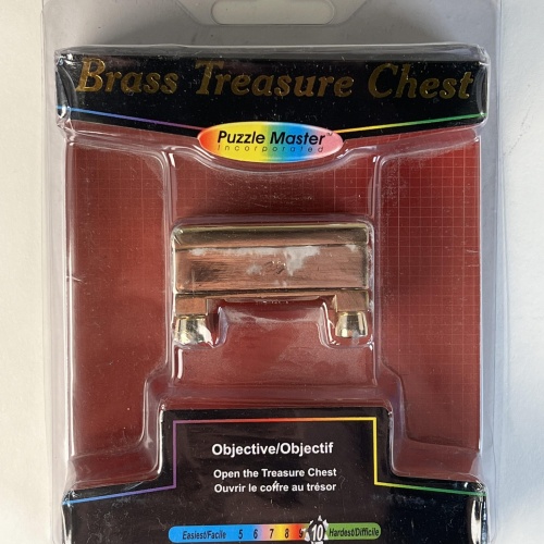 Rocky Chairo Brass Treasure Chest - Brand New - Sealed