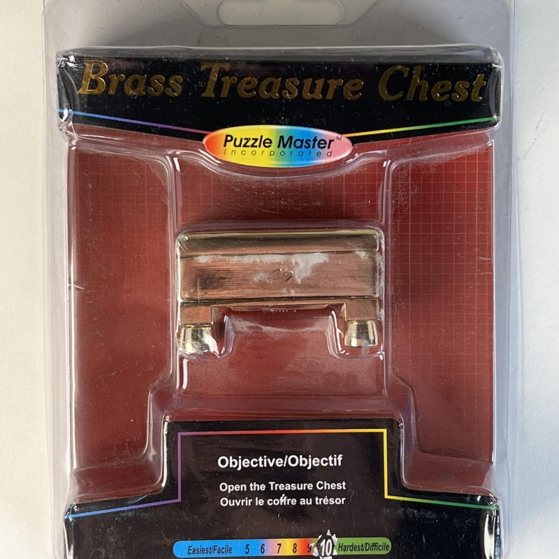 Rocky Chairo Brass Treasure Chest - Brand New - Sealed