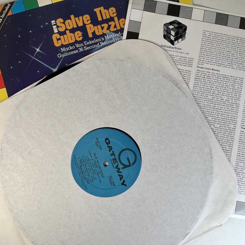 How to Solve The Cube Puzzle - Vinyl LP Record