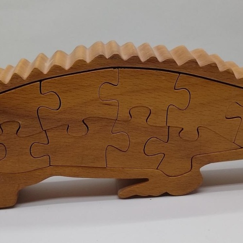 2 layer Jigsaw - Alligator