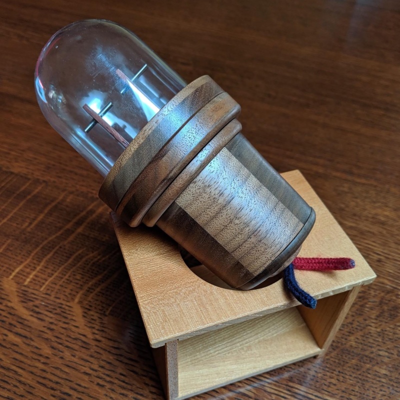 Karakuri Creation Group "Miniature Bulb" puzzle box
