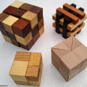 Four Wood Puzzles