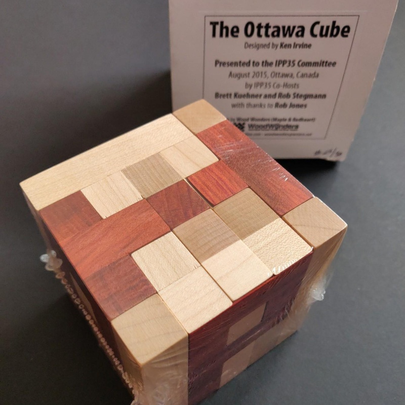 Charity Benefit - "The Ottawa Cube"