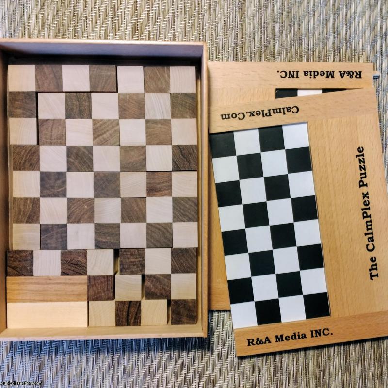 CALMPlex Cube & Checkerboard (aka "MindBlock")