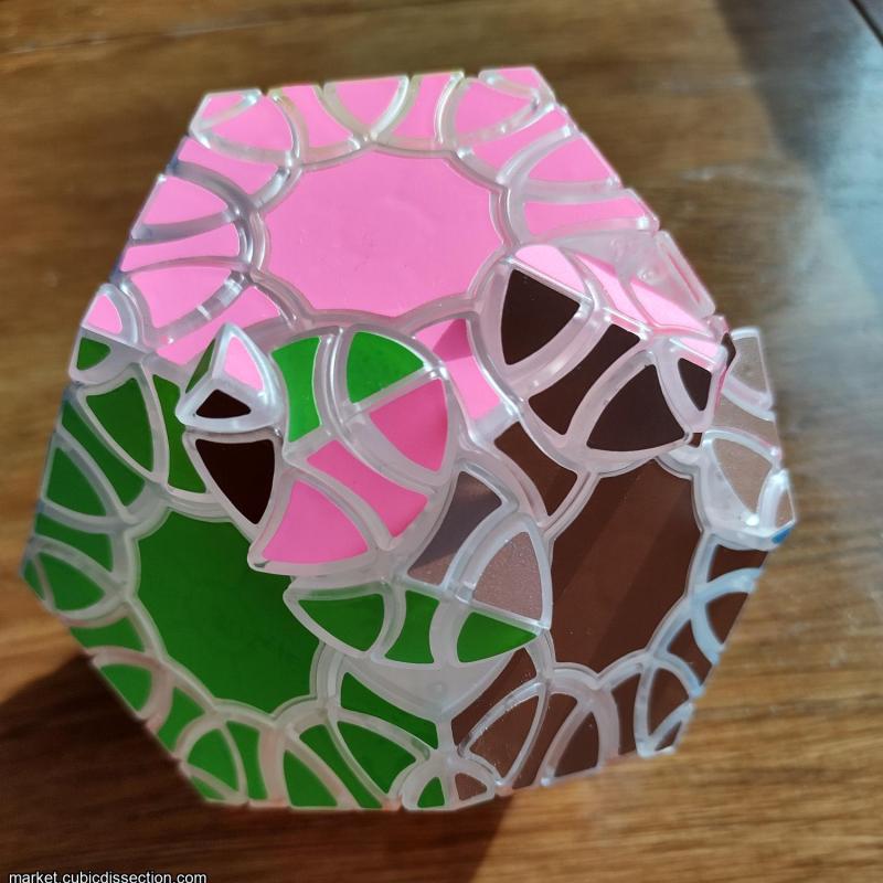 Verypuzzle Transparent Clover Dodecahedron Limited Edition