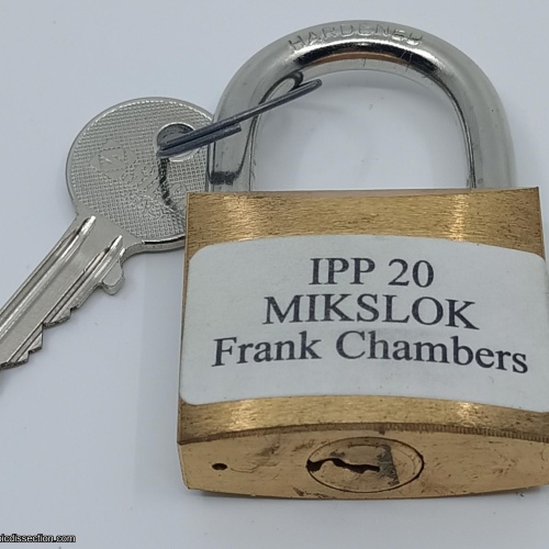 MIKSLOK Trick Padlock : IPP20 Exchange Puzzle