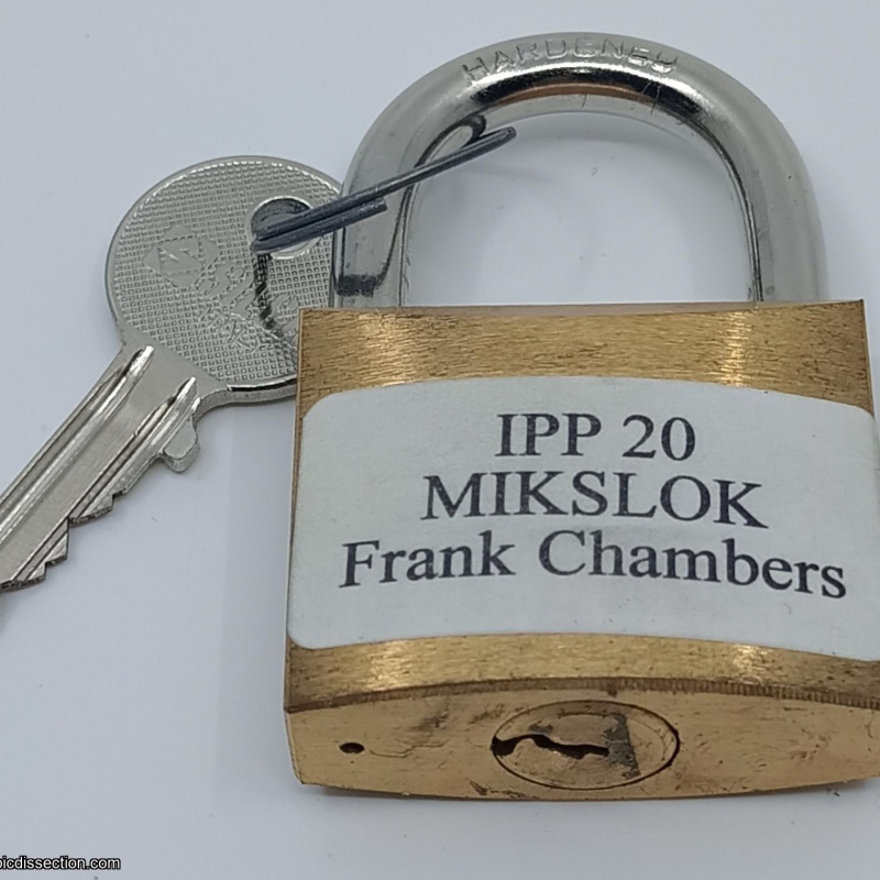 MIKSLOK Trick Padlock : IPP20 Exchange Puzzle