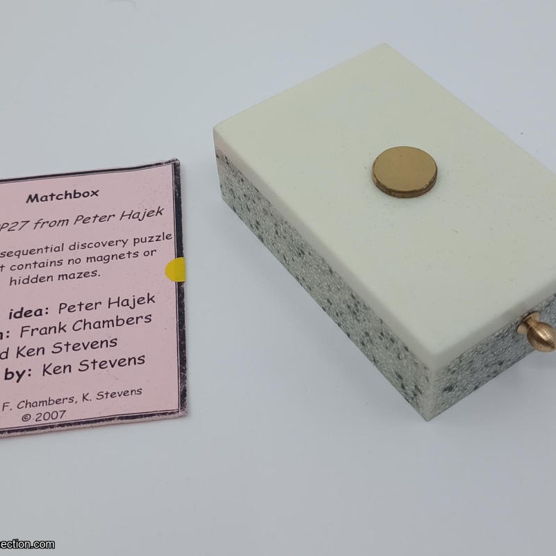 Matchbox Puzzle : IPP27 Exchange Puzzle