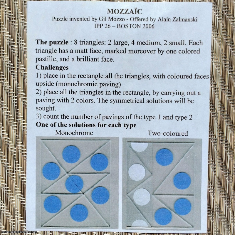MOZZAÏC by Gilbert Mozzo (IPP26 Boston 2006)