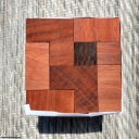 3-D Tromino by Norton Starr, crafted by Bill Scheckels (IPP27 2007 Australia)