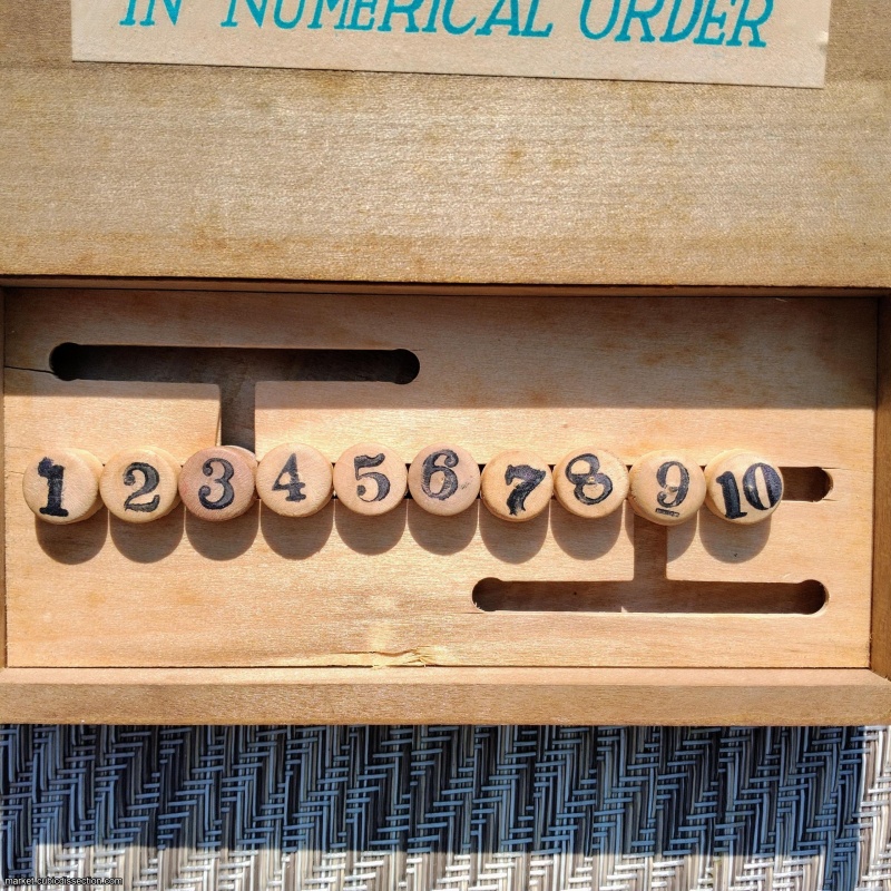 Famous Number Puzzle (JAPAN vintage)