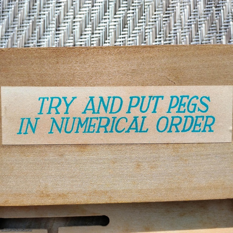 Famous Number Puzzle (JAPAN vintage)