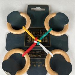 Eureka Quatro Disentanglement Puzzle - NEW